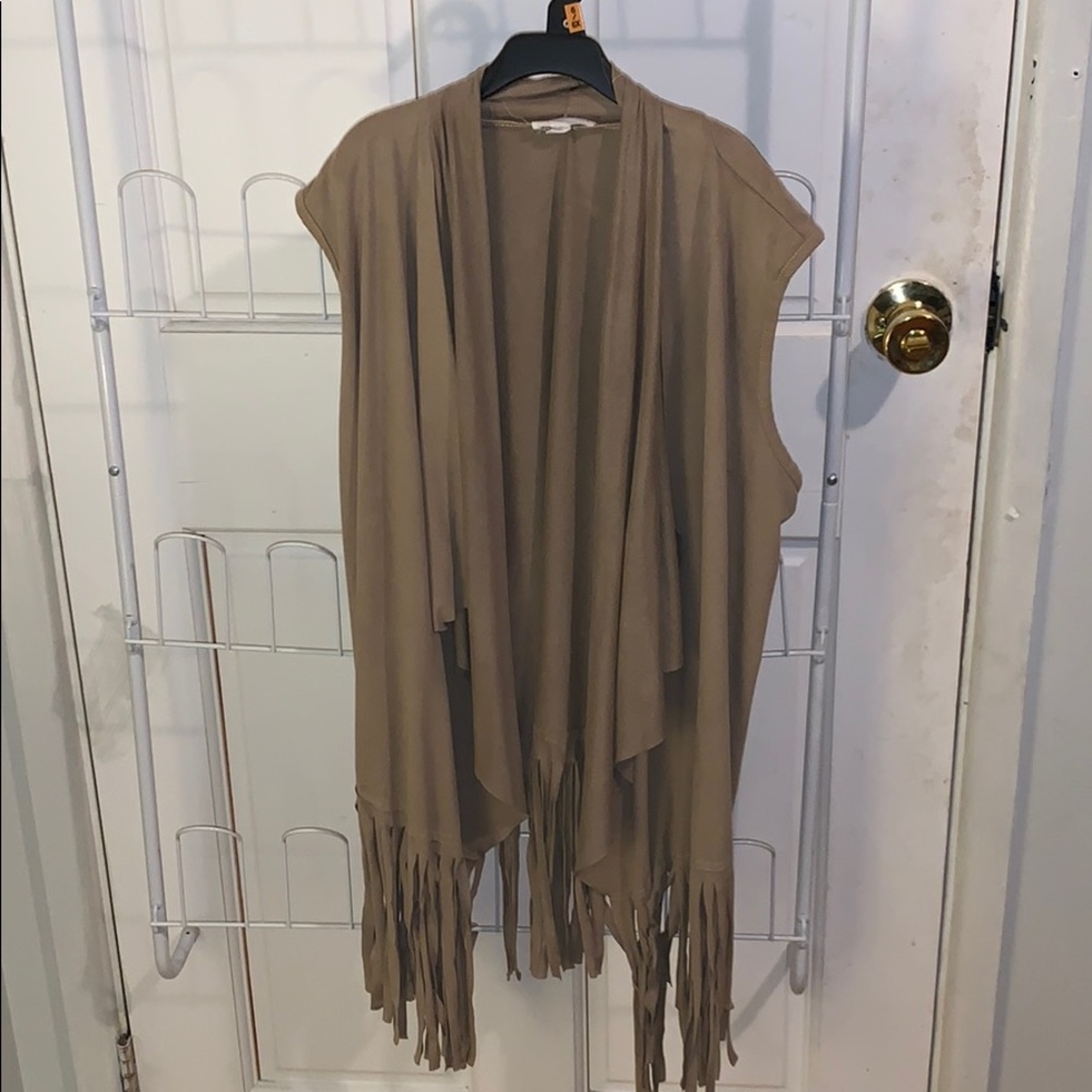Fringe Suede Vest